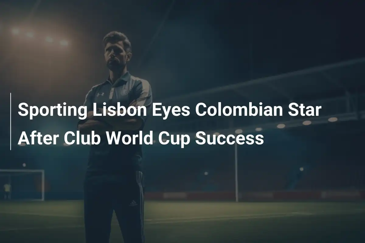 Sporting Lisbon Eyes Colombian Star After Club World Cup Success