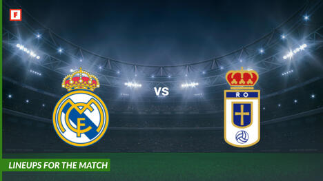 เรอัลมาดริด ปะทะ เรอัล โอเบียโด้: รายชื่อผู้เล่นสำหรับการแข่งขัน