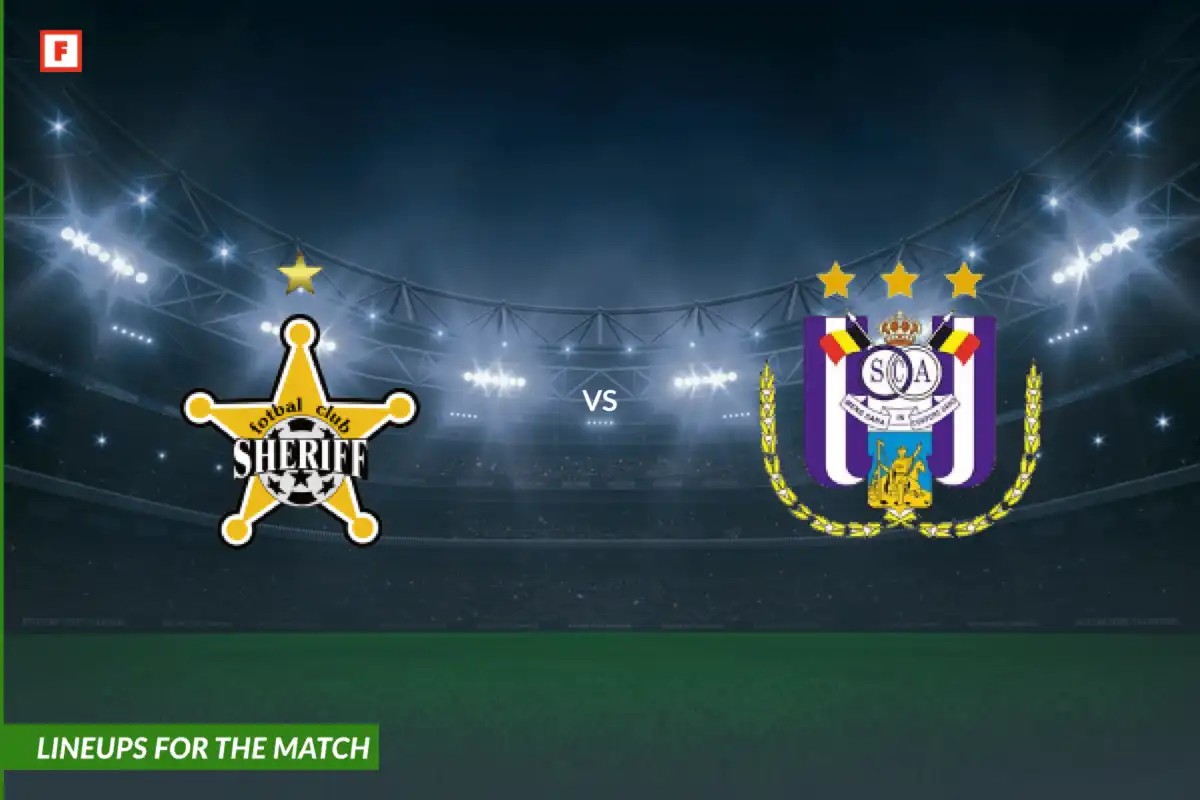 FC Sheriff Tiraspol contro Anderlecht: formazioni per la partita