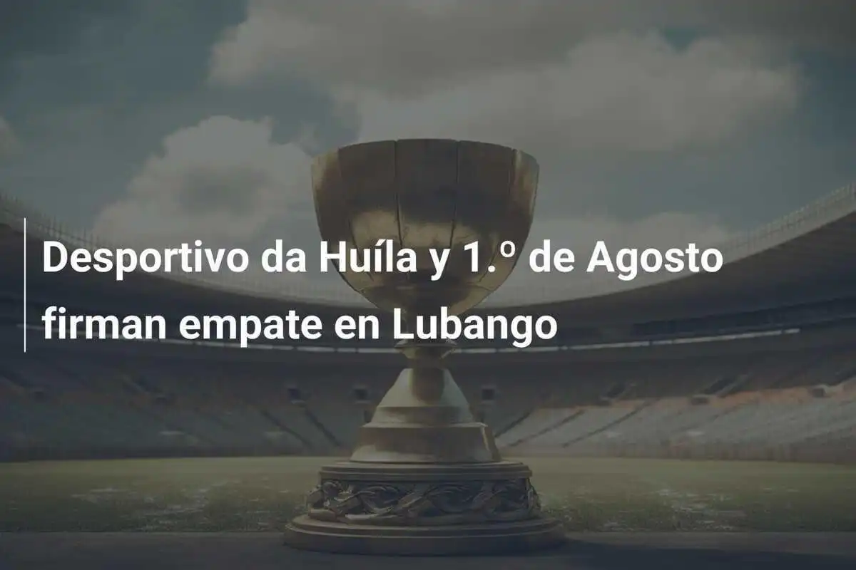 Desportivo da Huíla y 1.º de Agosto firman empate en Lubango