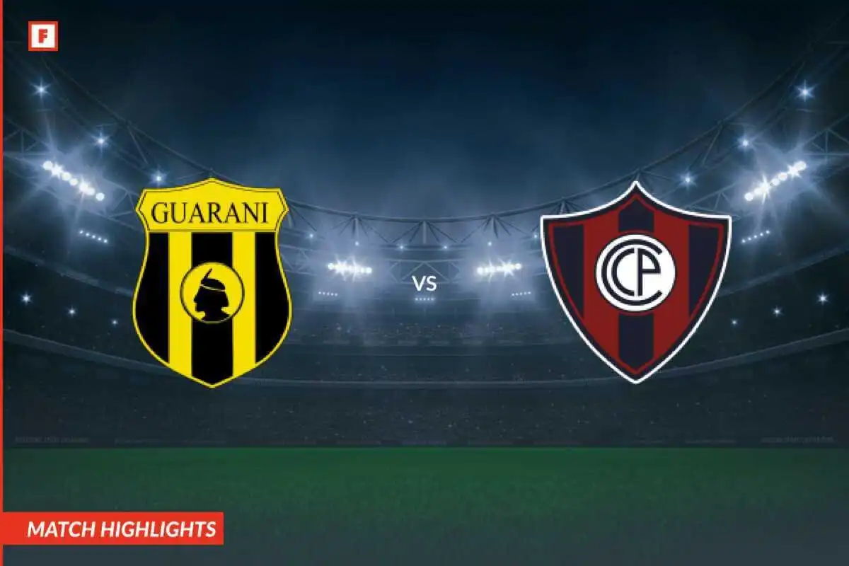 Club Guaraní - Cerro Porteno gol e momenti salienti