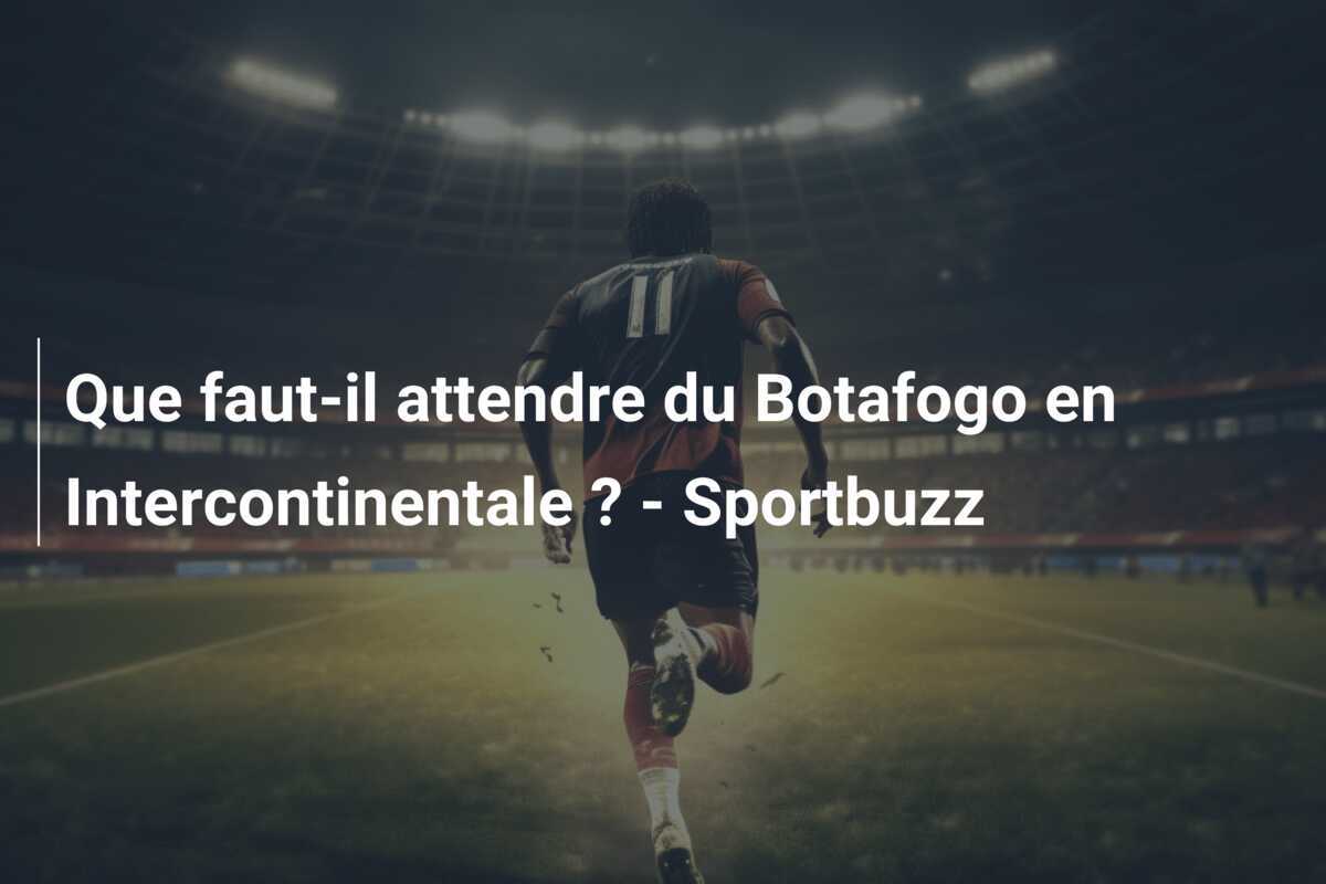 Que faut-il attendre du Botafogo en Intercontinentale ? - Sportbuzz