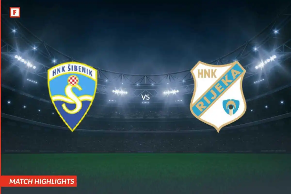HNK Šibenik - HNK Rijeka tore und höhepunkte