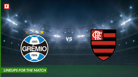 Gremio Porto Alegrense vs Flamengo: alineaciones para el partido