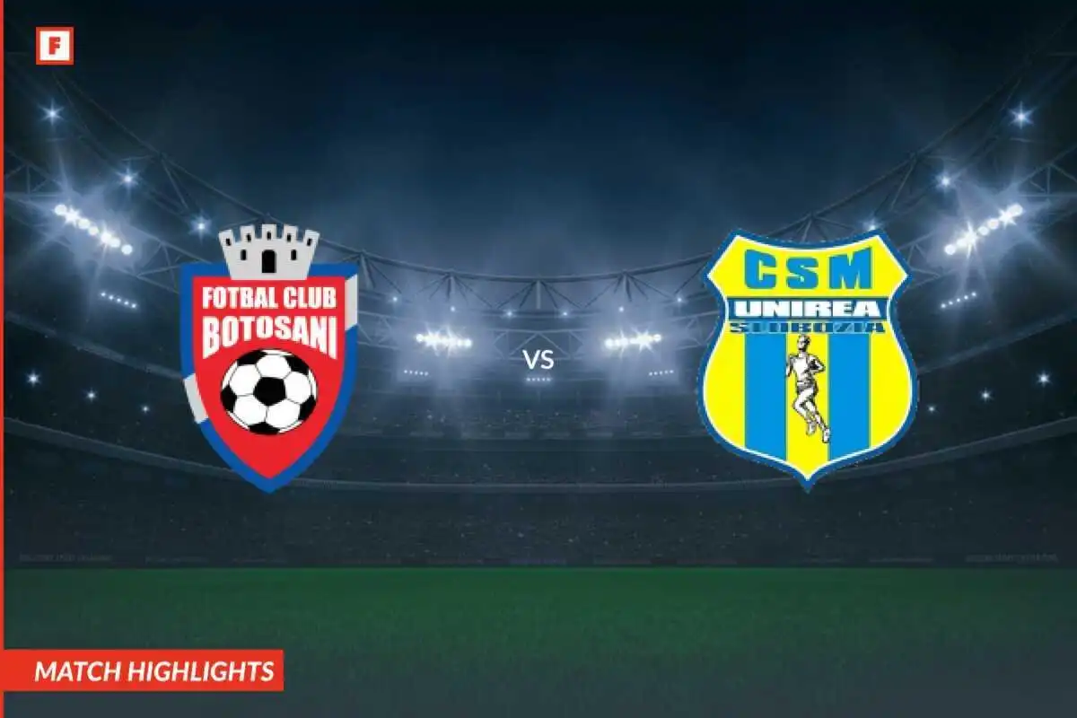 Botosani - Unirea Slobozia gol e momenti salienti