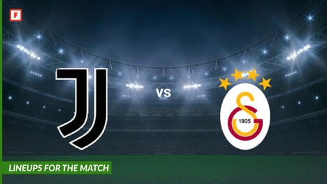 Juventus contro Galatasaray: formazioni per la partita