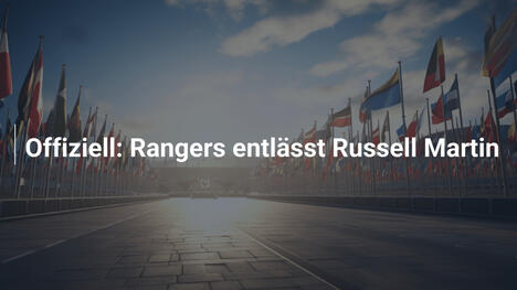Offiziell: Rangers entlässt Russell Martin