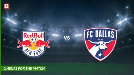 FC New York Red Bulls vs FC Dallas: alineaciones para el partido
