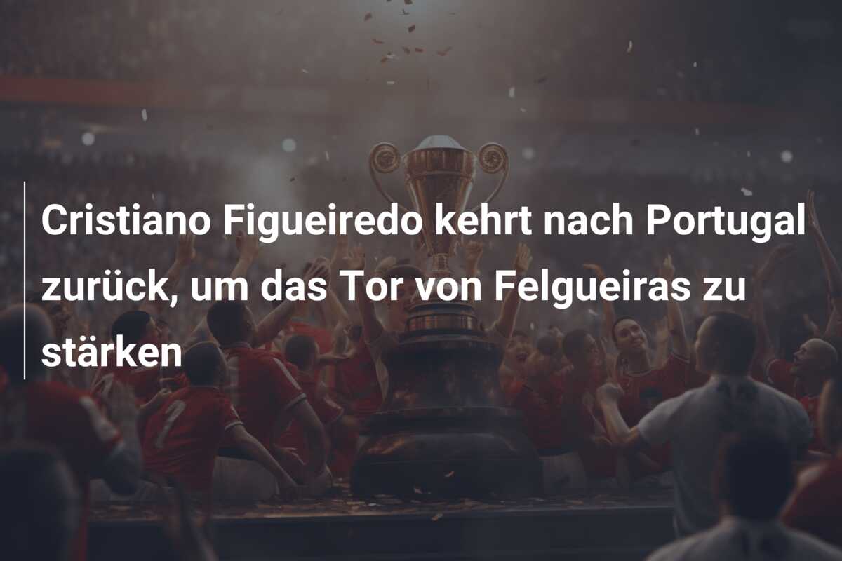 Cristiano Figueiredo kehrt nach Portugal zurück, um das Tor von Felgueiras zu stärken