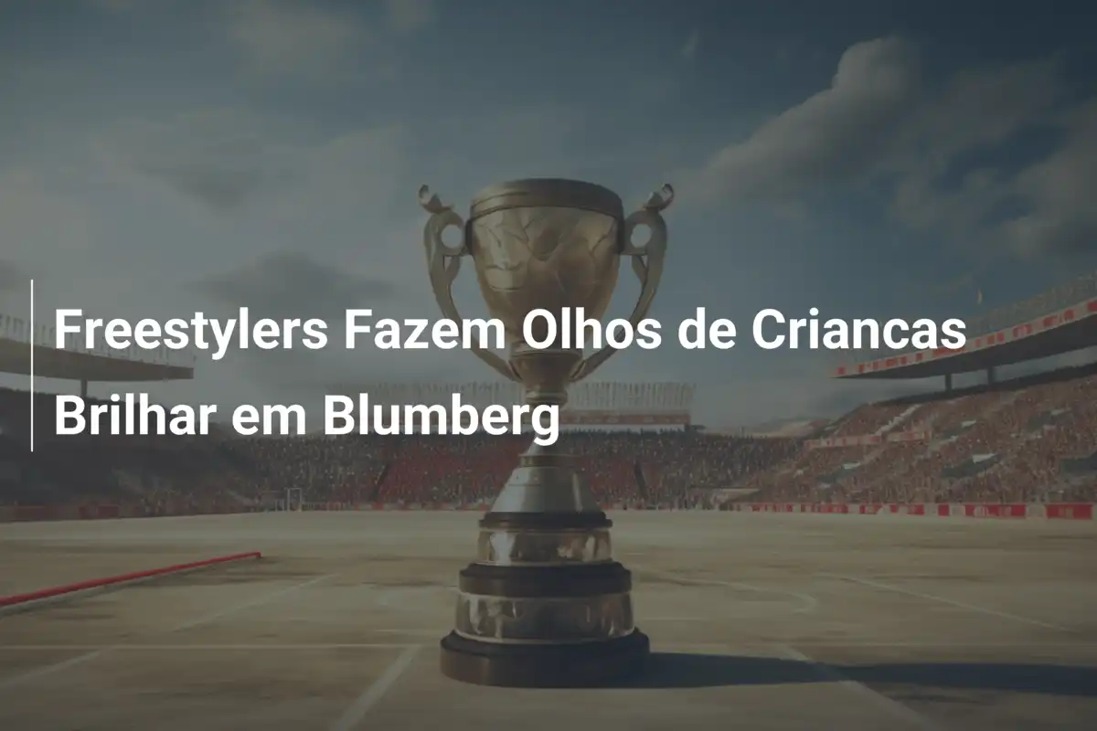 Freestylers Fazem Olhos de Criancas Brilhar em Blumberg