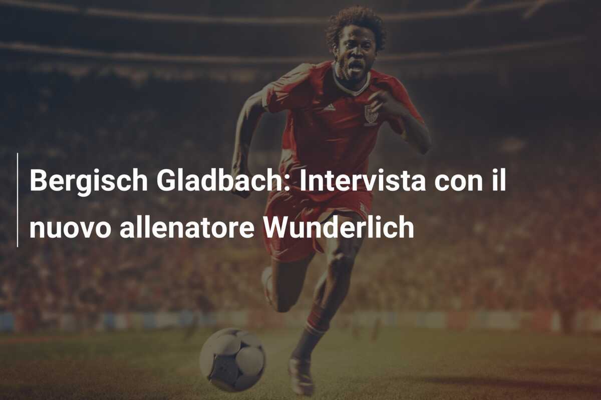 Bergisch Gladbach: Intervista con il nuovo allenatore Wunderlich