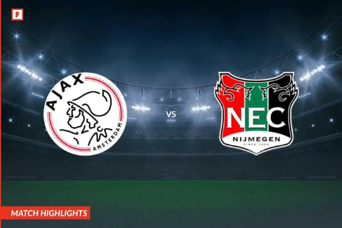Ajax - N.E.C. cele i najważniejsze momenty