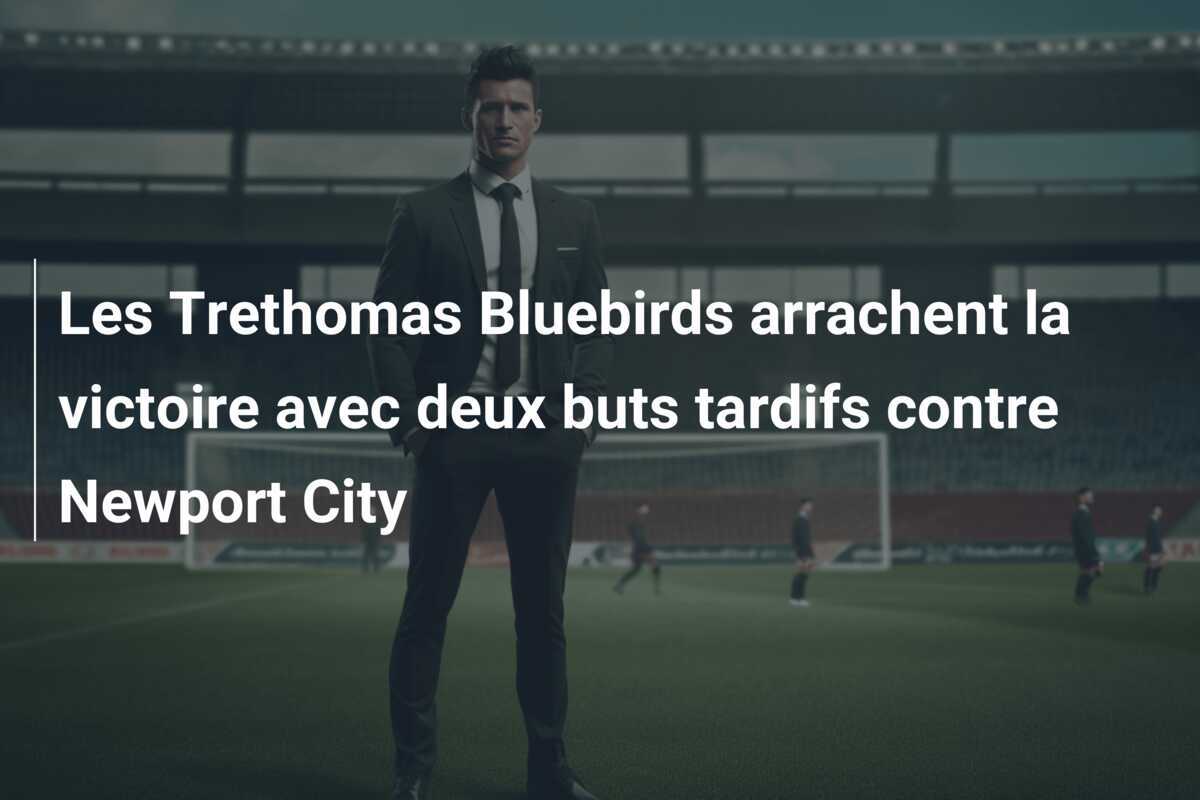 Les Trethomas Bluebirds arrachent la victoire avec deux buts tardifs contre Newport City