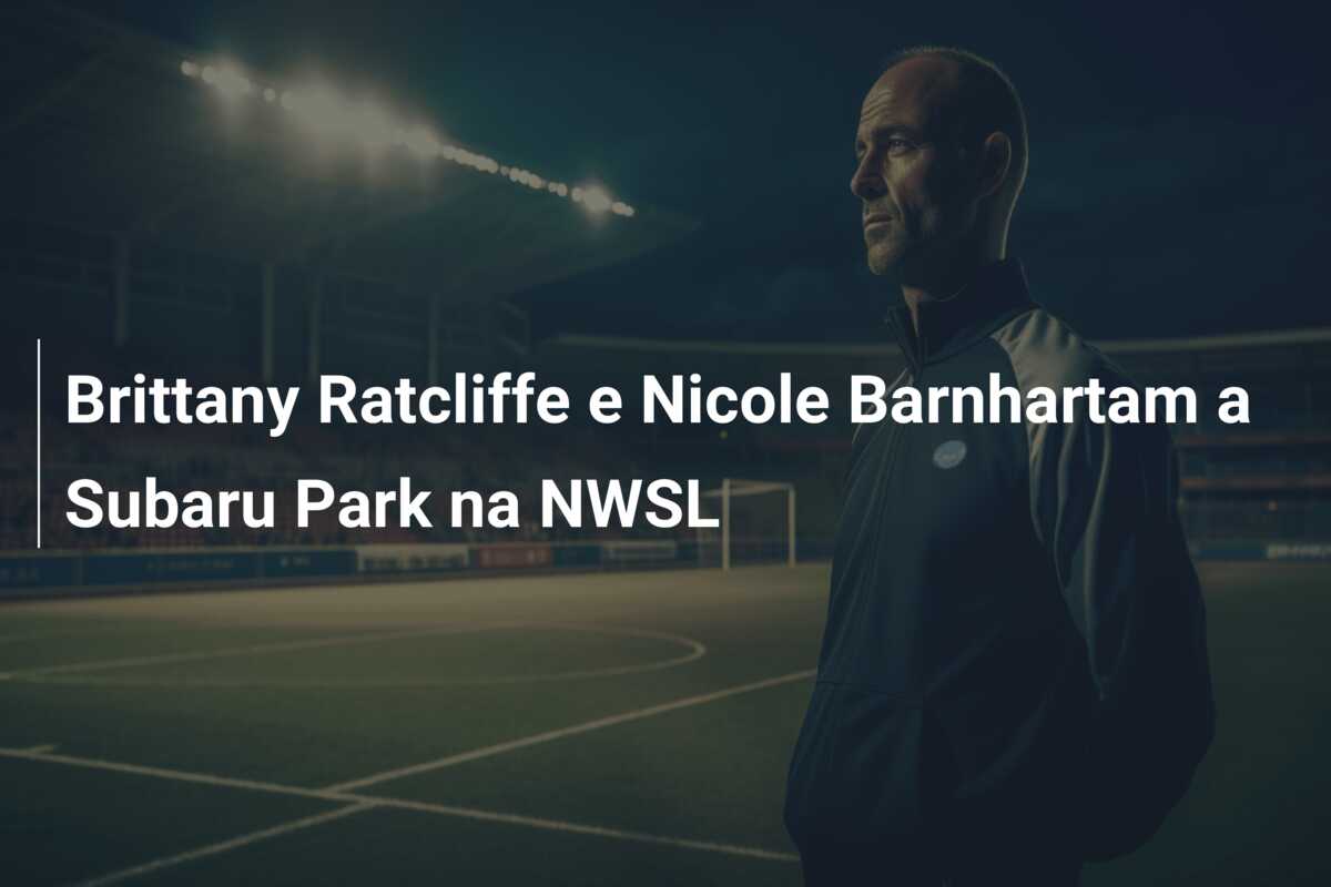 Brittany Ratcliffe e Nicole Barnhartam a Subaru Park na NWSL