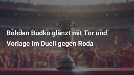 Bohdan Budko glänzt mit Tor und Vorlage im Duell gegen Roda