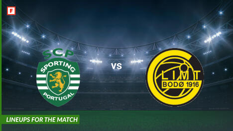 Sporting Clube de Portugal ปะทะ โบโด-กลิมท์: รายชื่อผู้เล่นสำหรับการแข่งขัน