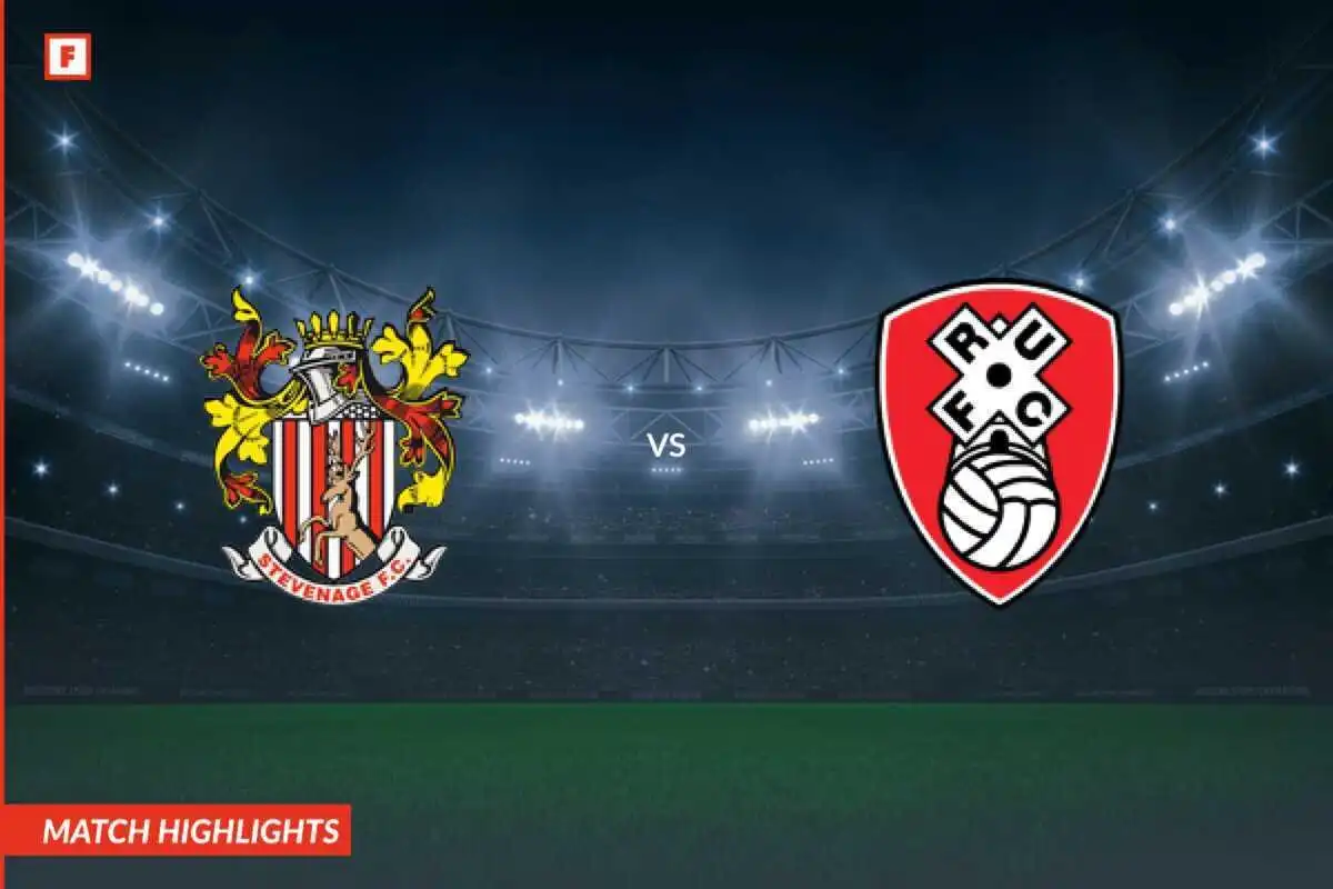 Stevenage - Rotherham United cele i najważniejsze momenty