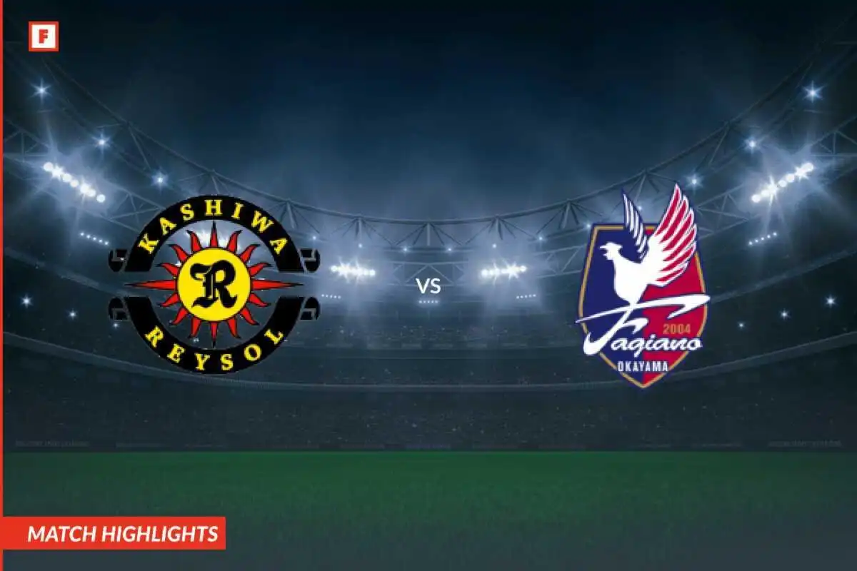 가시와 레이솔 - 파지아노 오카야마 FC 골 및 하이라이트