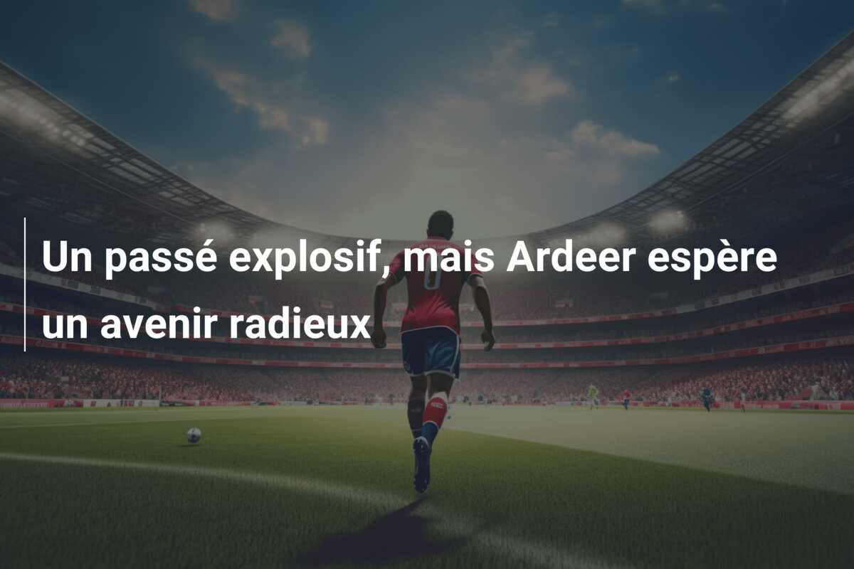 Un passé explosif, mais Ardeer espère un avenir radieux
