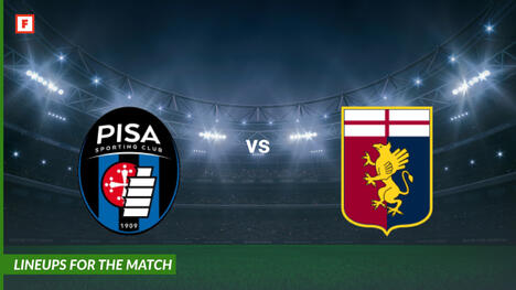 Pisa 1909 contro Genoa: formazioni per la partita