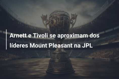 Arnett e Tivoli se aproximam dos líderes Mount Pleasant na JPL