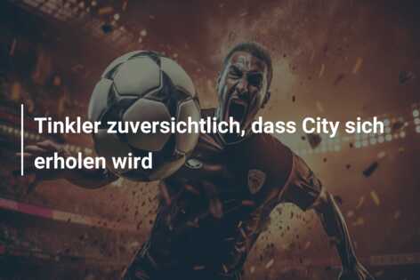 Tinkler zuversichtlich, dass City sich erholen wird