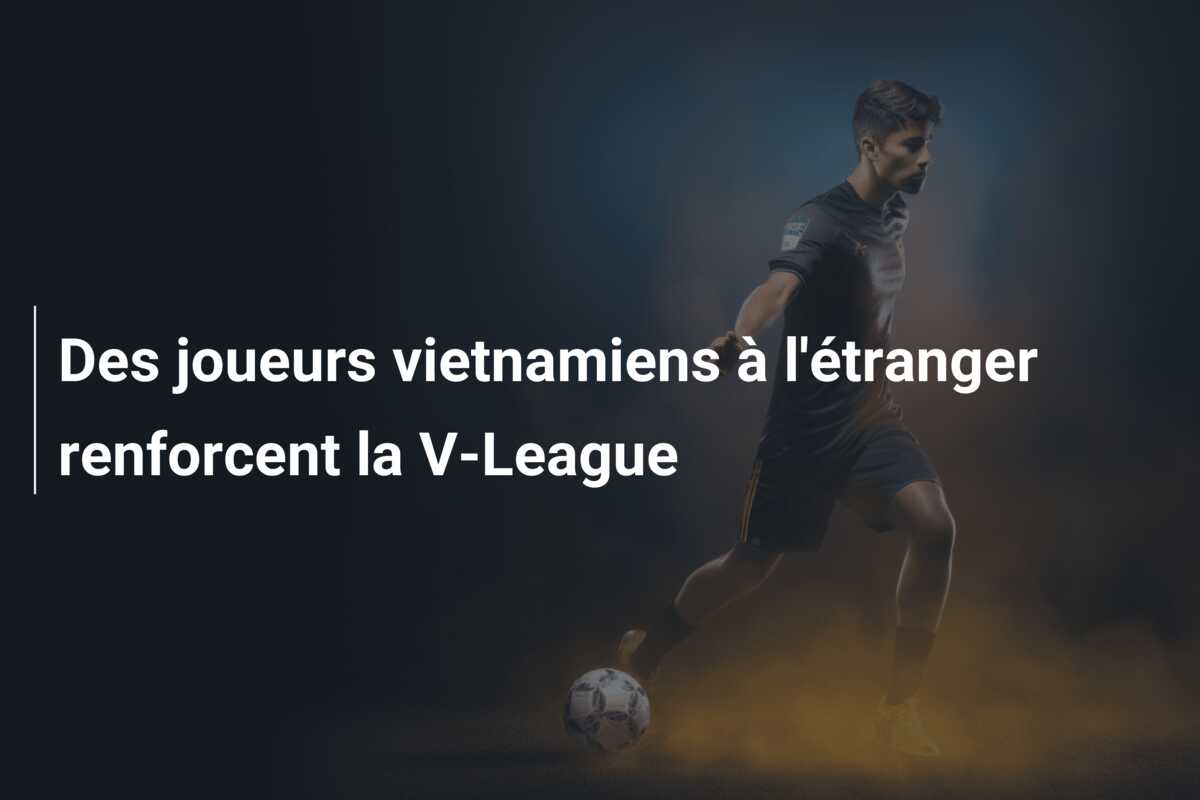Des joueurs vietnamiens à l’étranger renforcent la V-League