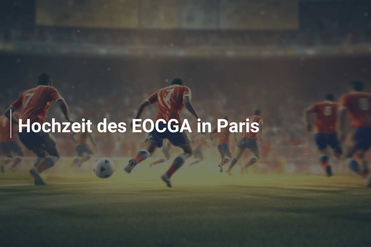 Hochzeit des EOCGA in Paris