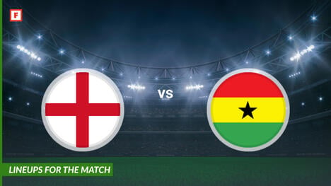 Angleterre contre Ghana : compositions pour le match