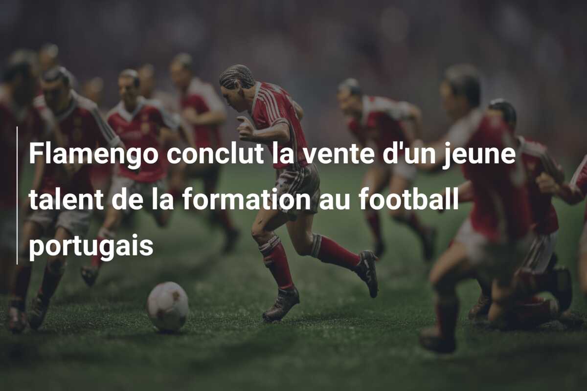 Flamengo conclut la vente d’un jeune talent de la formation au football portugais
