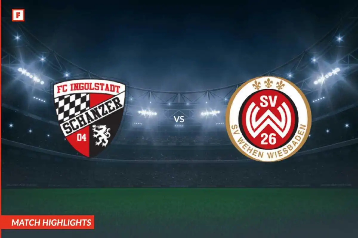 Ingolstadt - Wehen Wiesbaden gol e momenti salienti