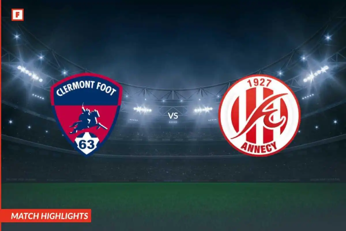 Clermont Foot - Annecy tore und höhepunkte
