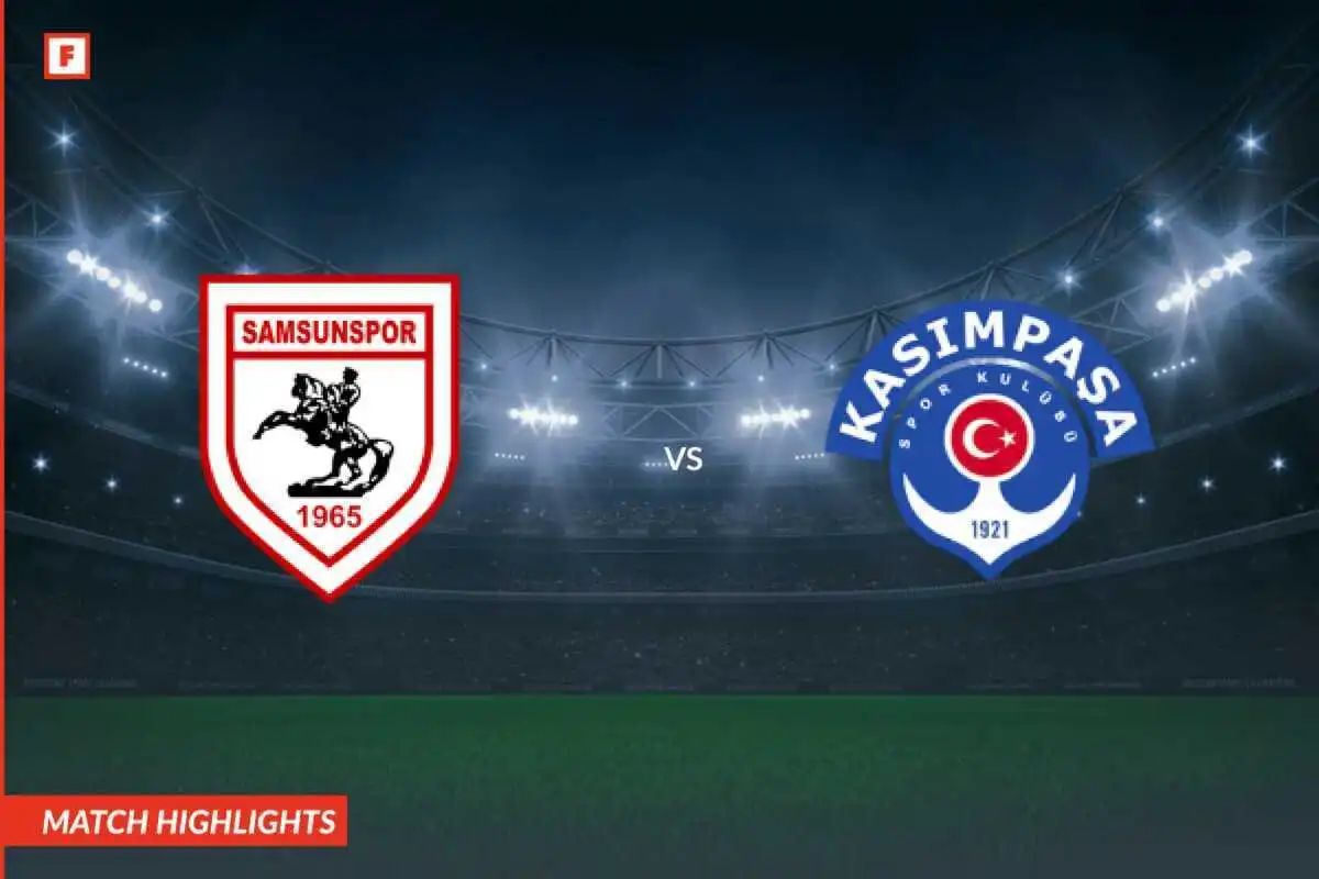 Samsun - Kasimpasa mål og høydepunkter