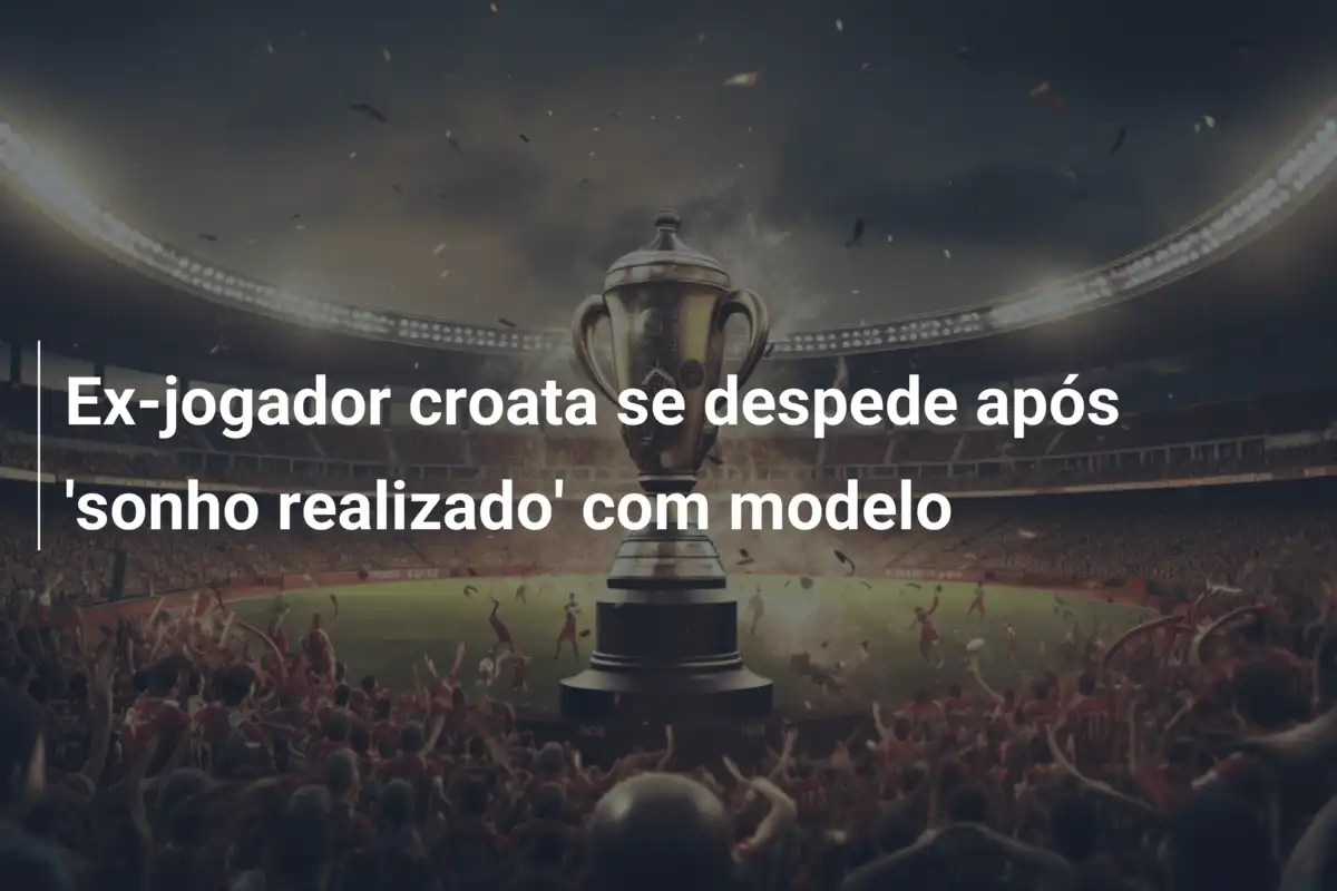 Ex-jogador croata se despede após 'sonho realizado' com modelo