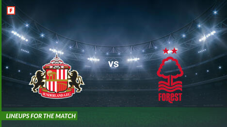 Sunderland vs Nottingham Forest: escalações para o jogo