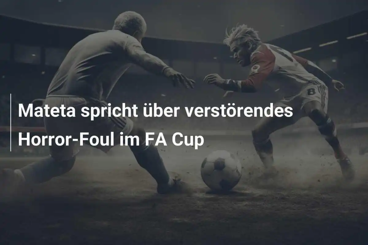 Mateta spricht über verstörendes Horror-Foul im FA Cup