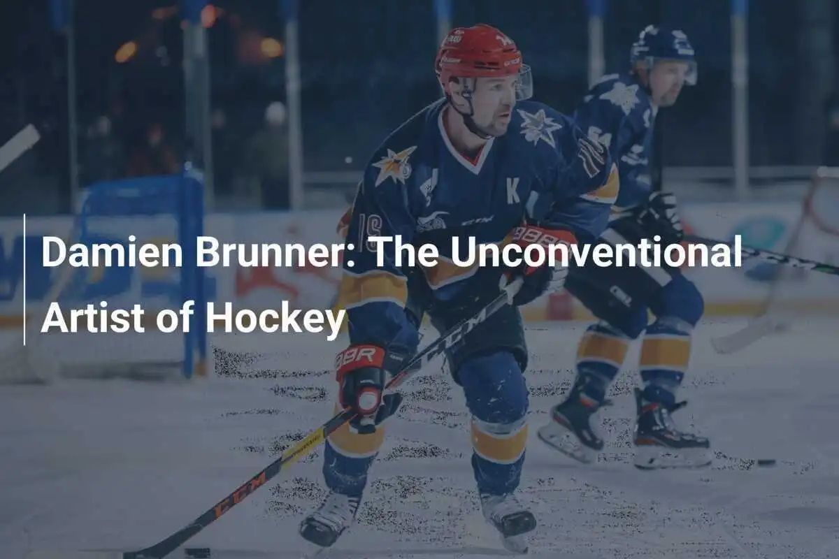 Damien Brunner: Der unkonventionelle Künstler des Hockeys