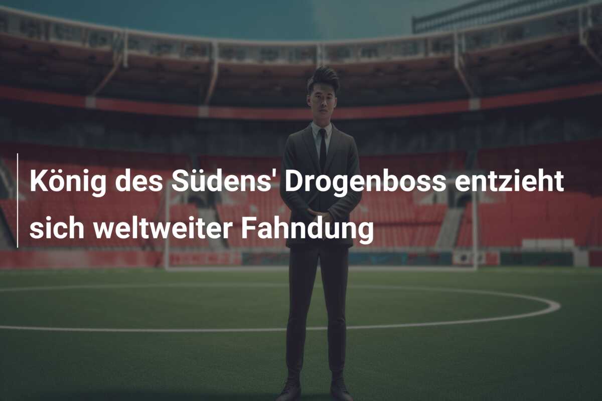 König des Südens’ Drogenboss entzieht sich weltweiter Fahndung