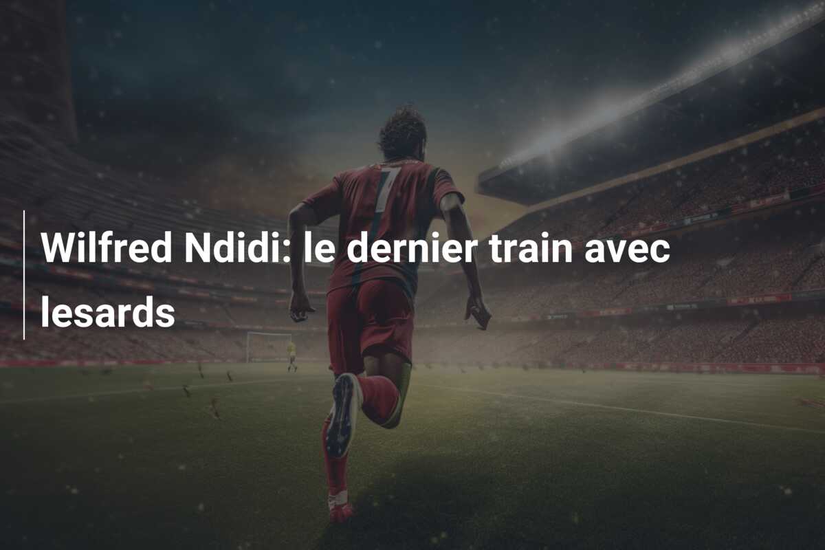 Wilfred Ndidi: le dernier train avec lesards