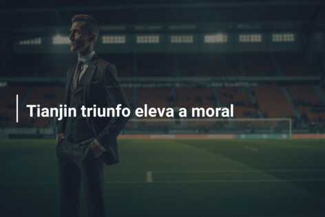 Tianjin triunfo eleva a moral