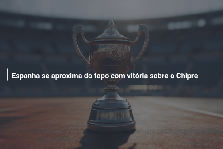 Espanha se aproxima do topo com vitória sobre o Chipre
