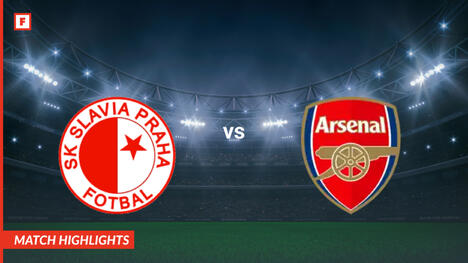 Slavia Prague - Arsenal buts et temps forts