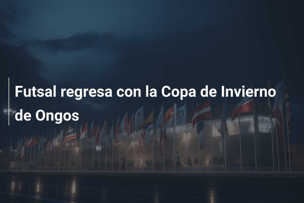 Futsal regresa con la Copa de Invierno de Ongos
