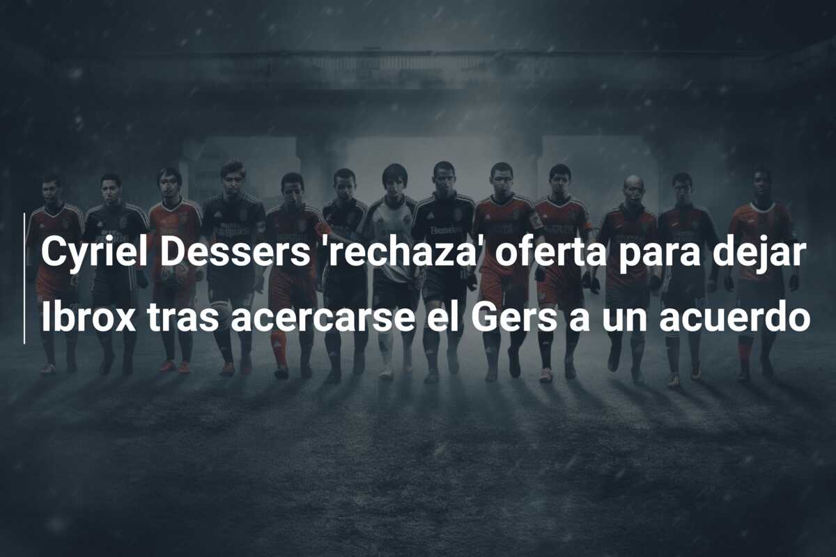 Cyriel Dessers ‘rechaza’ oferta para dejar Ibrox tras acercarse el Gers a un acuerdo