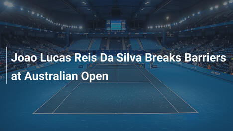 Joao Lucas Reis Da Silva Rompe Barreras en el Abierto de Australia