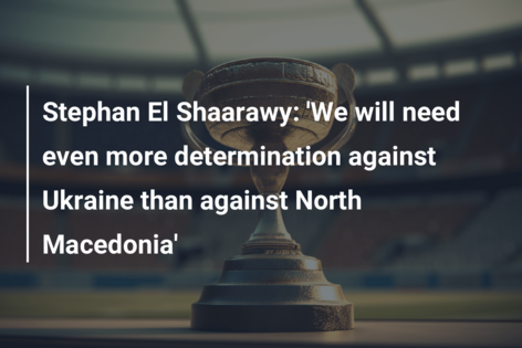 Stephan El Shaarawy: ‘We will need even more determination against Ukraine than against North Macedonia’