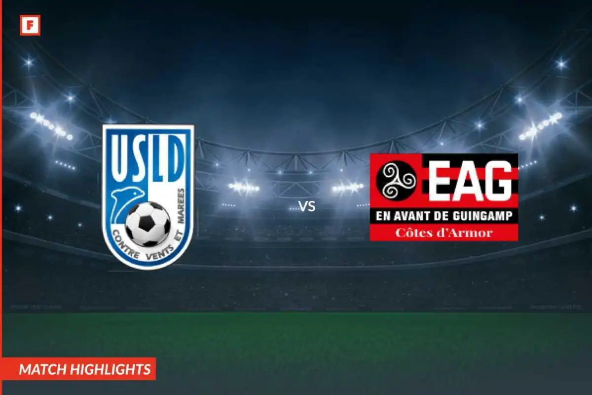 USL Dunkerque - En Avant de Guingamp góly a najzaujímavejšie momenty