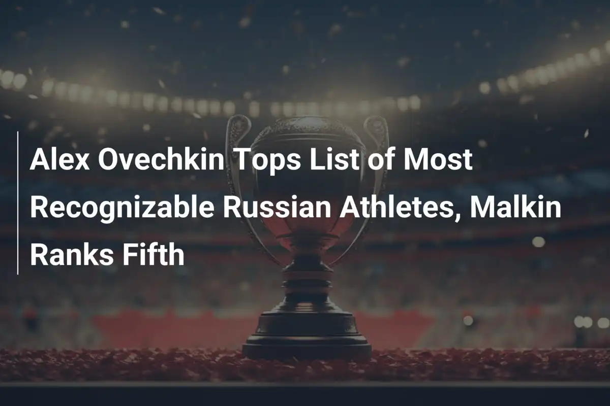 Alex Ovechkin: il più celebre atleta russo, Malkin quinto in classifica