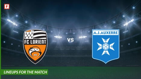 Lorient contre Auxerre : compositions pour le match