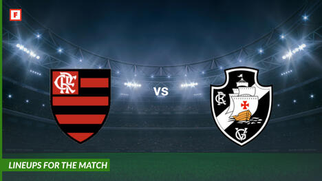 Flamengo vs CR Vasco da Gama: alineaciones para el partido